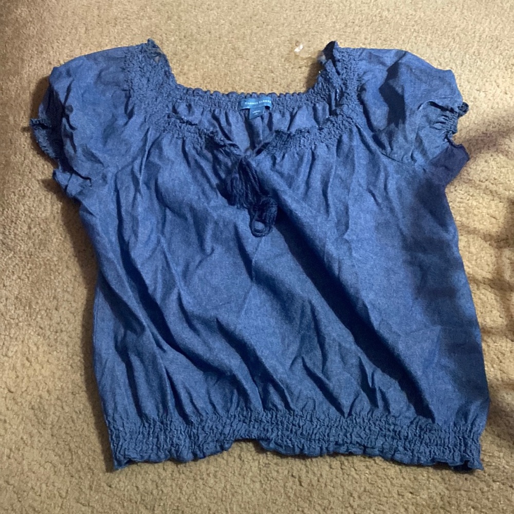 Denim Blue Blouse